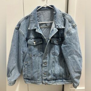Jean Jacket- W/ removable hood
